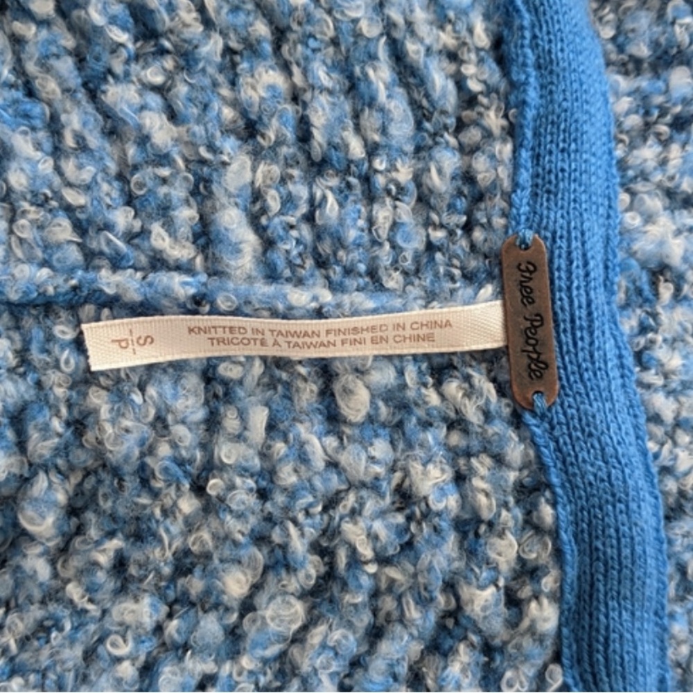 Free People Blue Cardigan Sweater - Picture 4 of 4